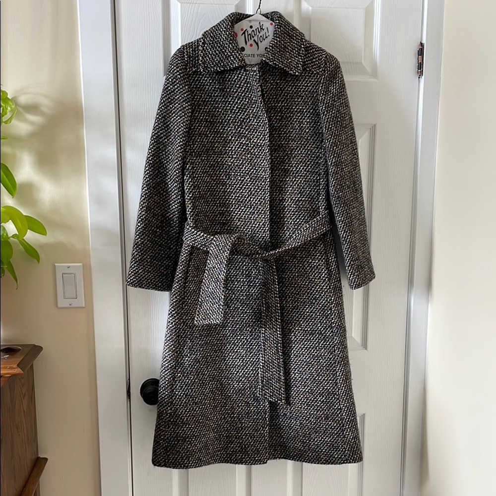 RARE vintage Aquascutum long wool coat jacket retro
